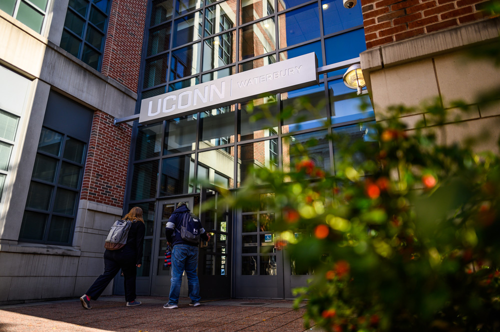 Waterbury campus main entrance