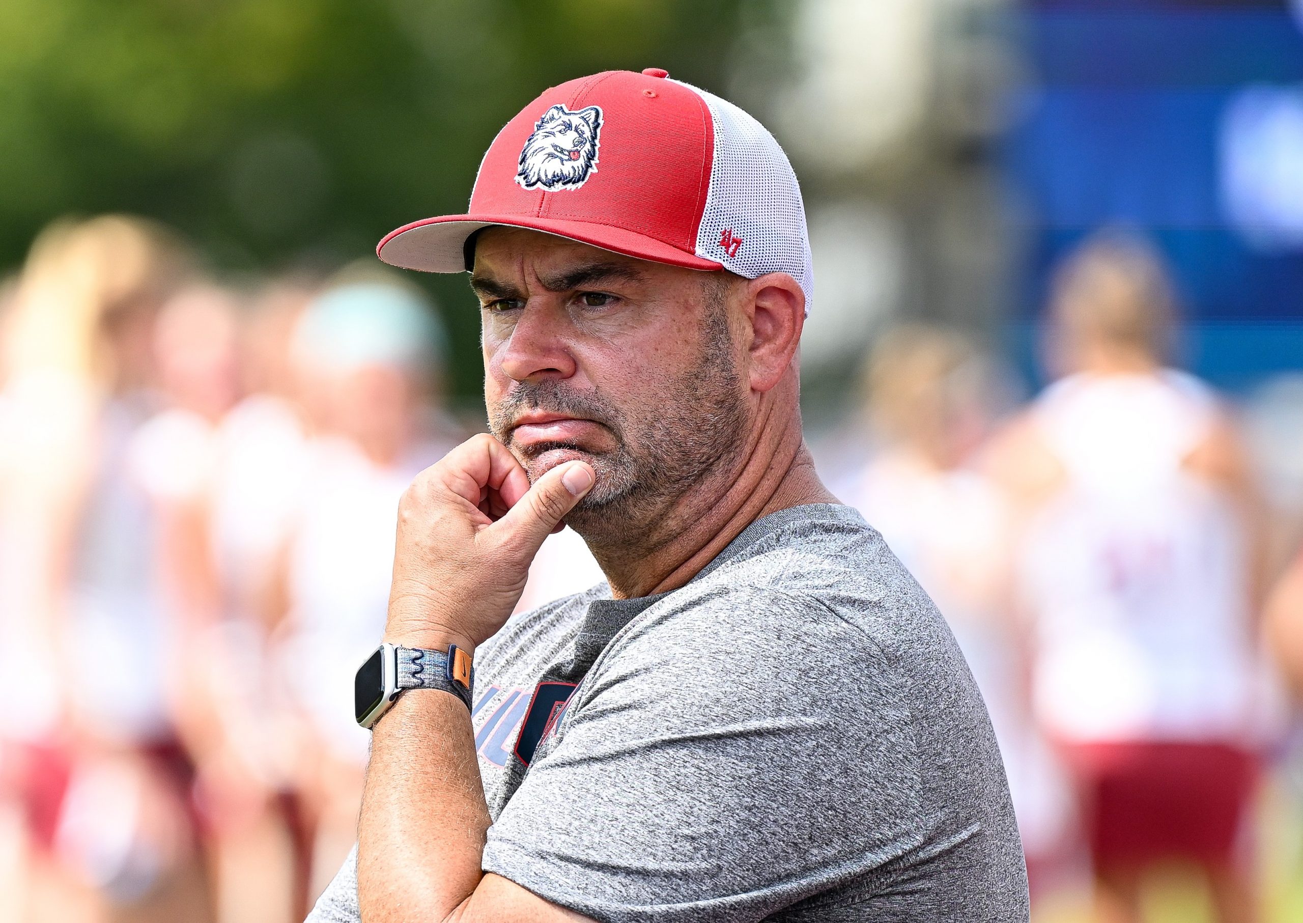 Field hockey coach Paul Caddy